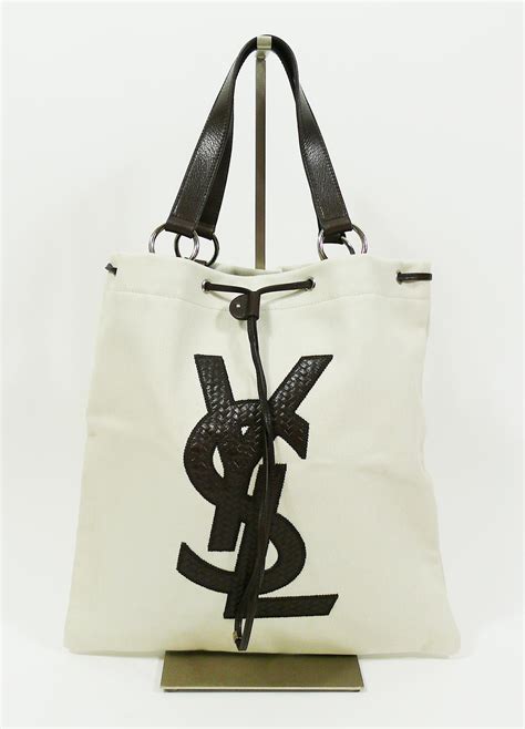 ysl canvas tote|ysl free tote bag.